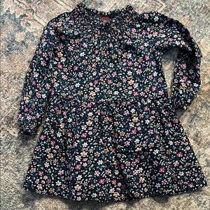 Tea Collection Floral Kids Dress - Multicolor